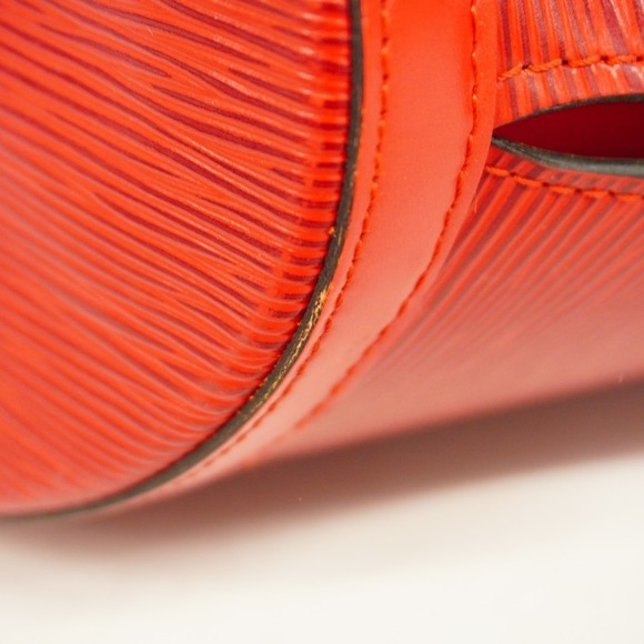 Louis Vuitton Red Shoulder Saint Epi Castilian Bag Jacques - Picture 7 of 9